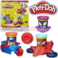 Hasbro Play-doh Комплект Капитан Америка, Спайдърмен и Венъм